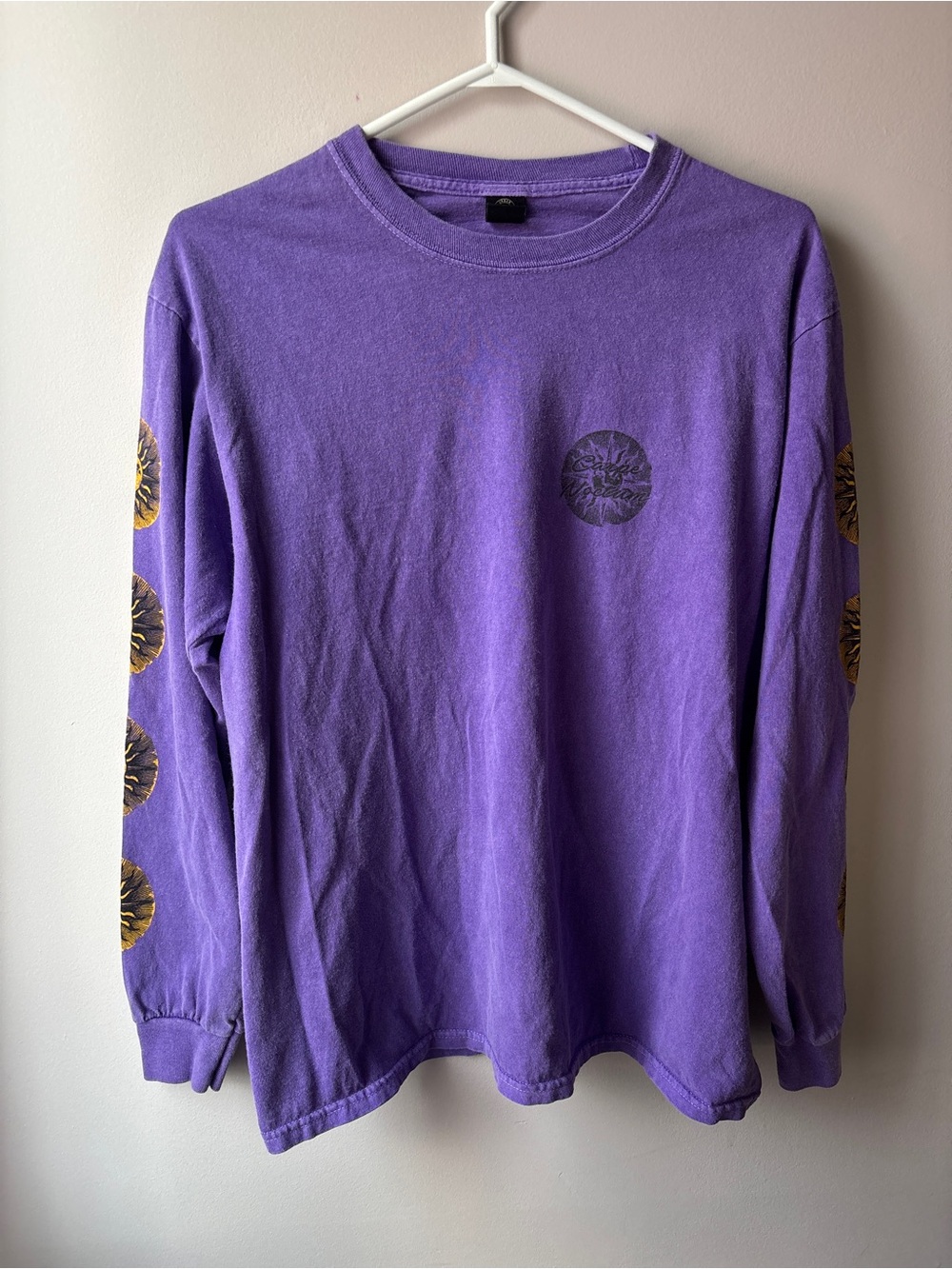 Urban Outfitters Back to School Long Sleeve Purple Sun Design